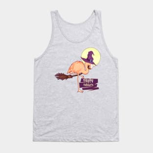 Flamingo Happy Halloween Tank Top